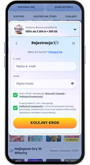 Zarejestruj się